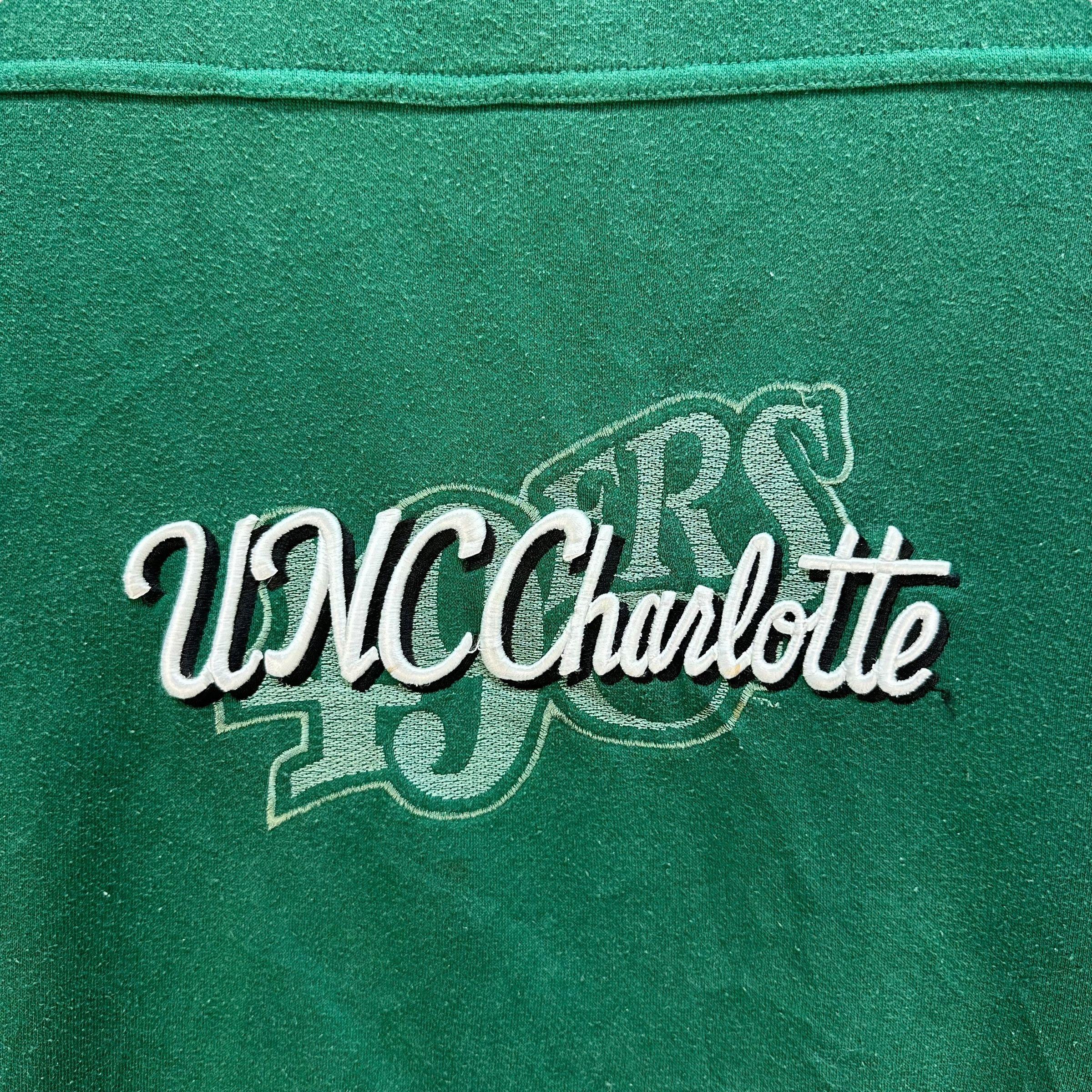 Vintage UNC CHARLOTTE 49ERS Big Logo Crewneck Sweatshirt #A5-0136 Size US XL / EU 56 / 4 - 3 Thumbnail
