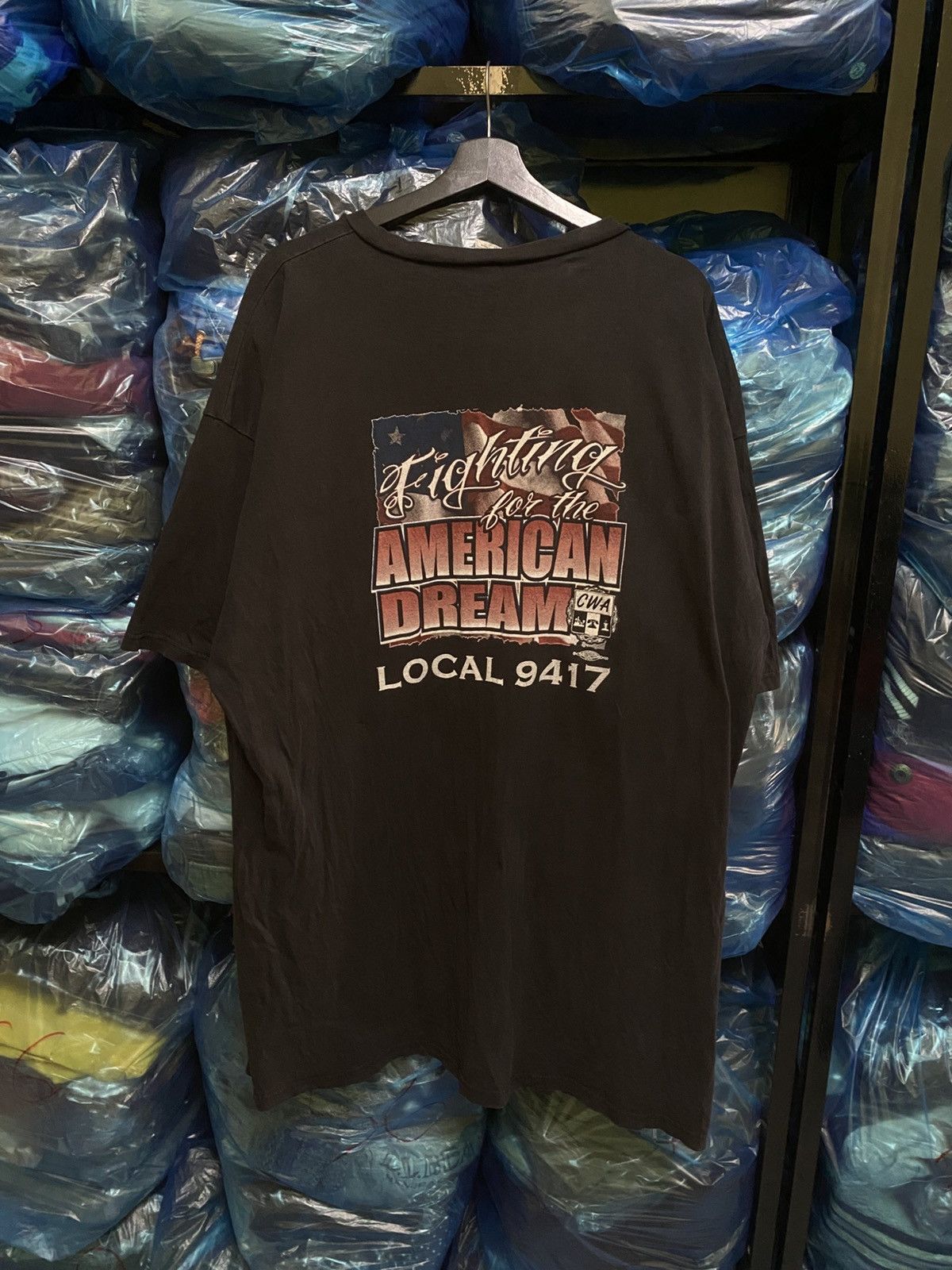 Vintage VINTAGE Y2K FIGHTING FOR AMERICAN DREAM Size US XXL / EU 58 / 5 - 1 Thumbnail