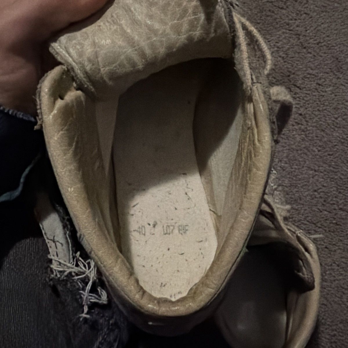 Maison Margiela Maison margiela paint splatter gats size 40 Size US 7 / EU 40 - 12 Thumbnail