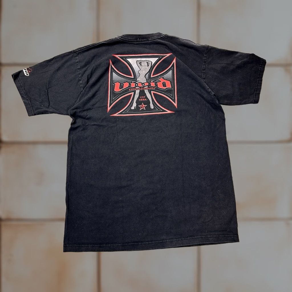 West Coast Choppers West Coast Choppers Shirt Black Fade Mens L