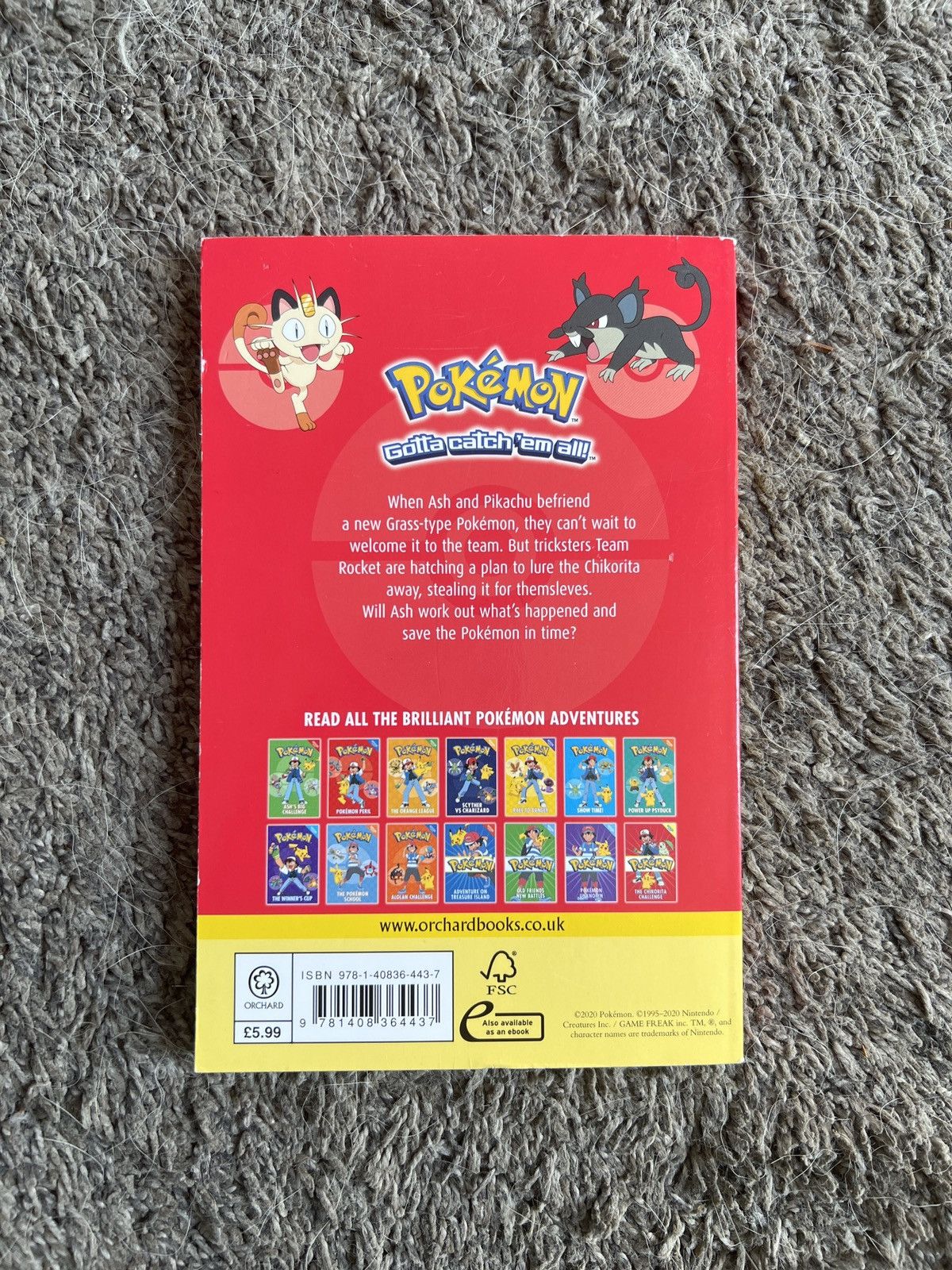 Pokemon Pokémon The Chikorita Challenge Size ONE SIZE - 2 Thumbnail