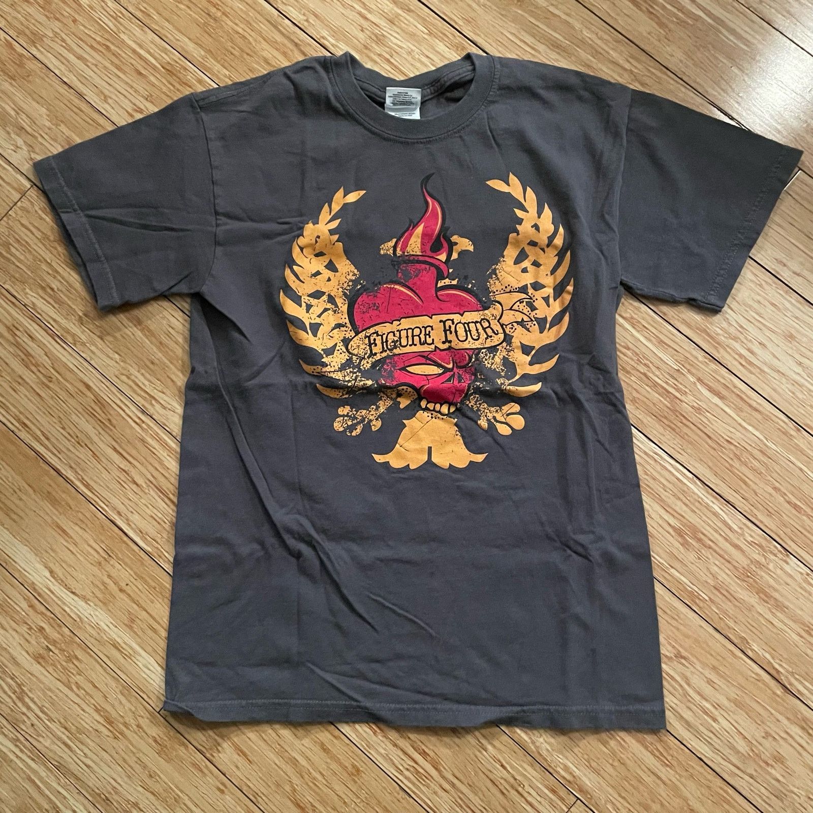 Gildan Figure Four T-Shirt hardcore comeback kid buried alive merch Size US S / EU 44-46 / 1 - 1 Thumbnail