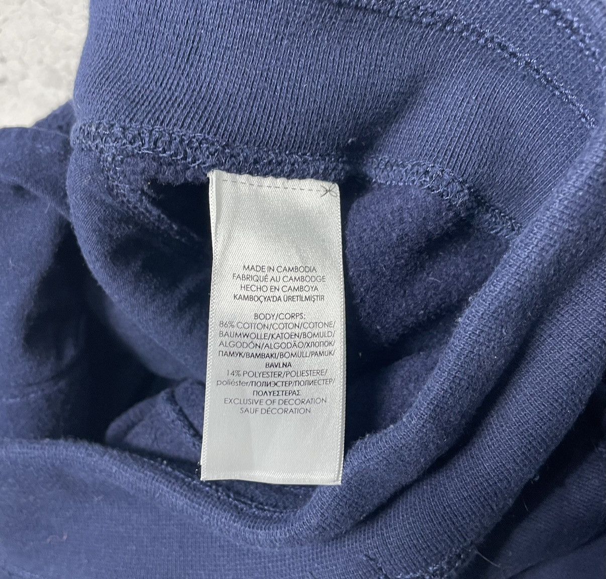 Polo Ralph Lauren × Ralph Lauren Polo Ralph Lauren Vintage Cotton Pants Navy Hype Y2K Size S Size US 32 / EU 48 - 7 Thumbnail