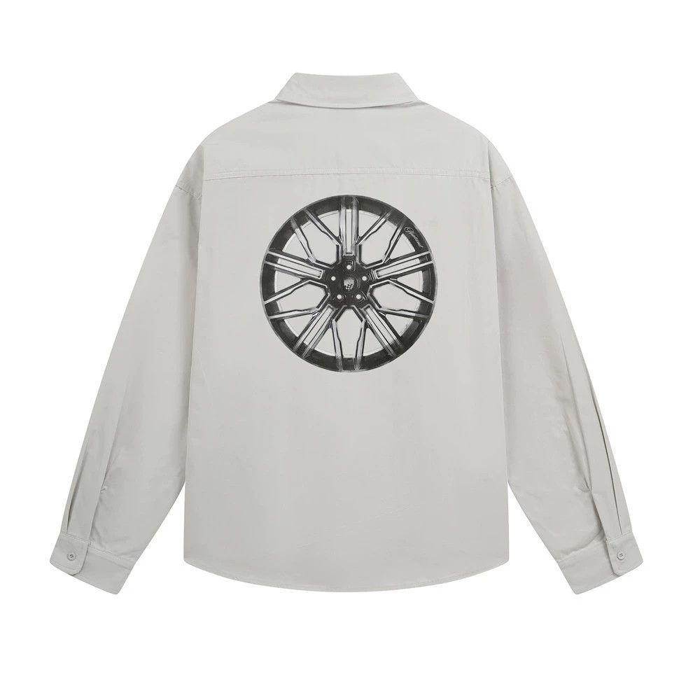 Vintage Men's casual American graphic print long-sleeved shirt y2k Size US M / EU 48-50 / 2 - 1 Thumbnail