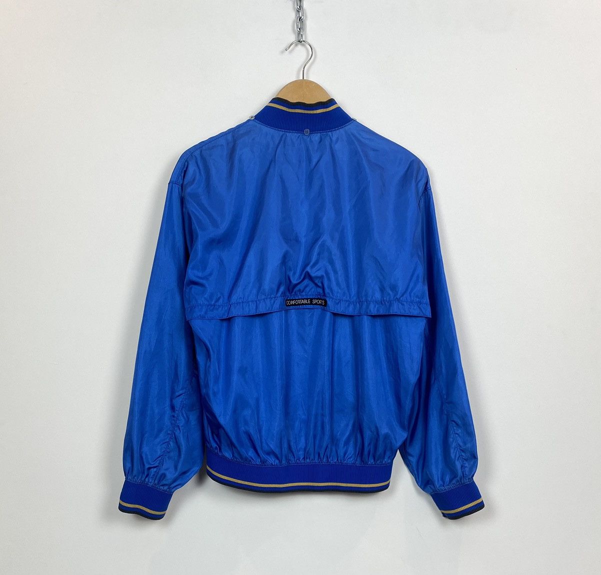 Nike Vintage 90s Nike Sport Long Sleeve Full Zip Track Jacket Top Size US M / EU 48-50 / 2 - 9 Thumbnail