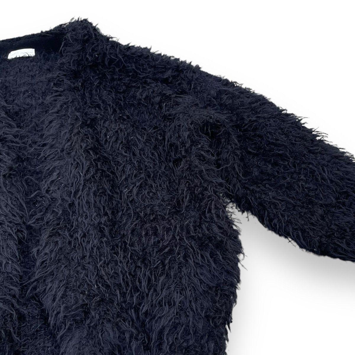 If Six Was Nine 🇯🇵 MUSIC & ECOLOGY MOHAIR PLAYBOI CARTI SWEATER JACKET Size US L / EU 52-54 / 3 - 6 Thumbnail