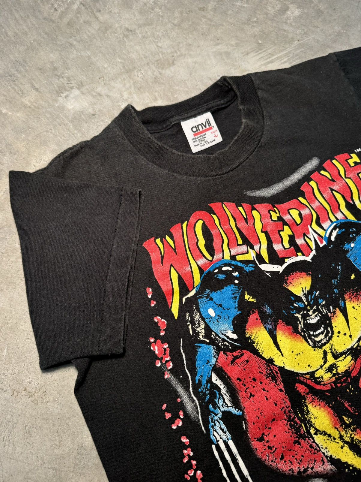 Marvel Comics 1993 Marvel’s Wolverine claw/blood action shot grail XMen Size S / US 4 / IT 40 - 3 Thumbnail