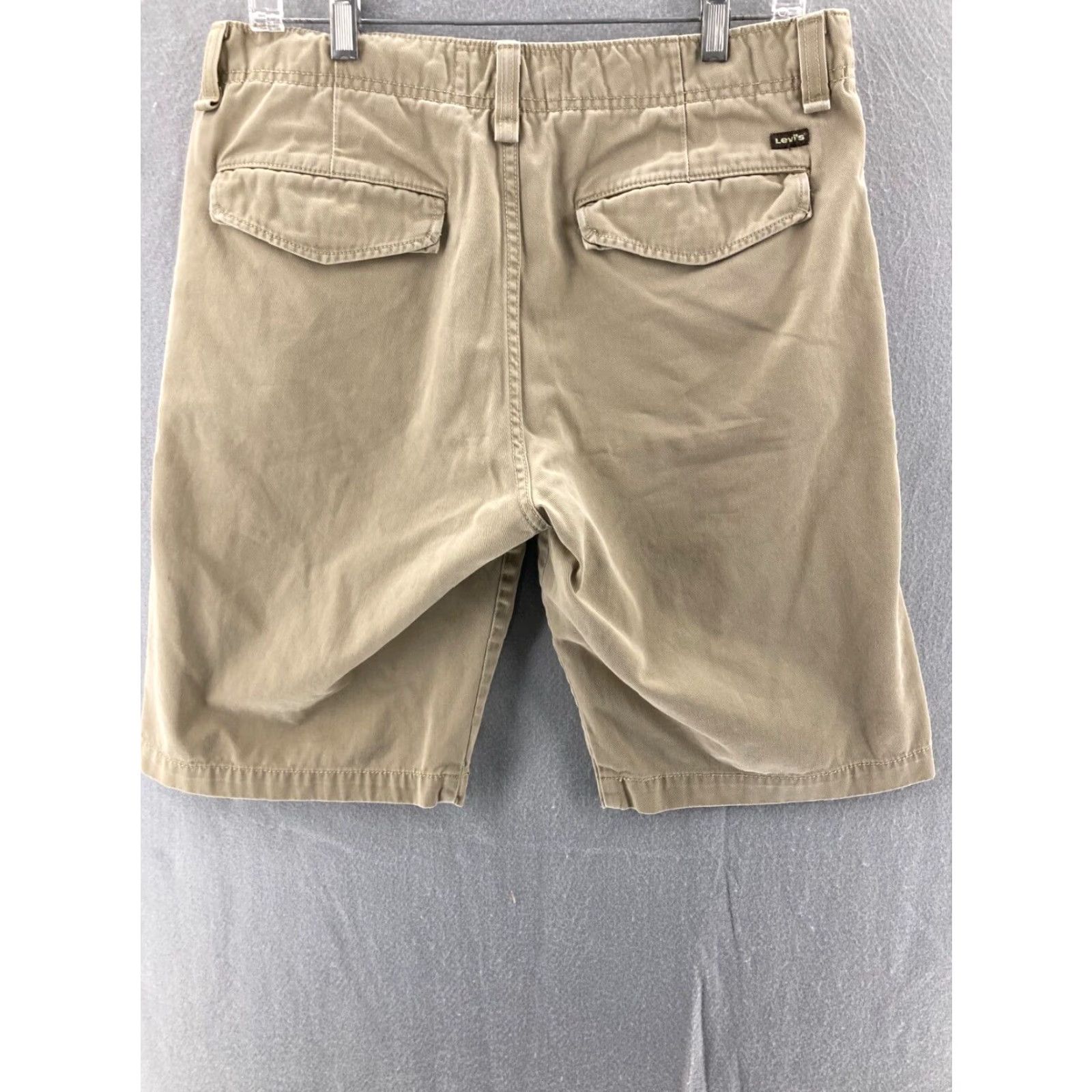 Levi's Levi's Vintage-Style Cargo Shorts Men 32 Beige Casual Mid Rise Cotton Denim 90s Size US 32 / EU 48 - 6 Thumbnail