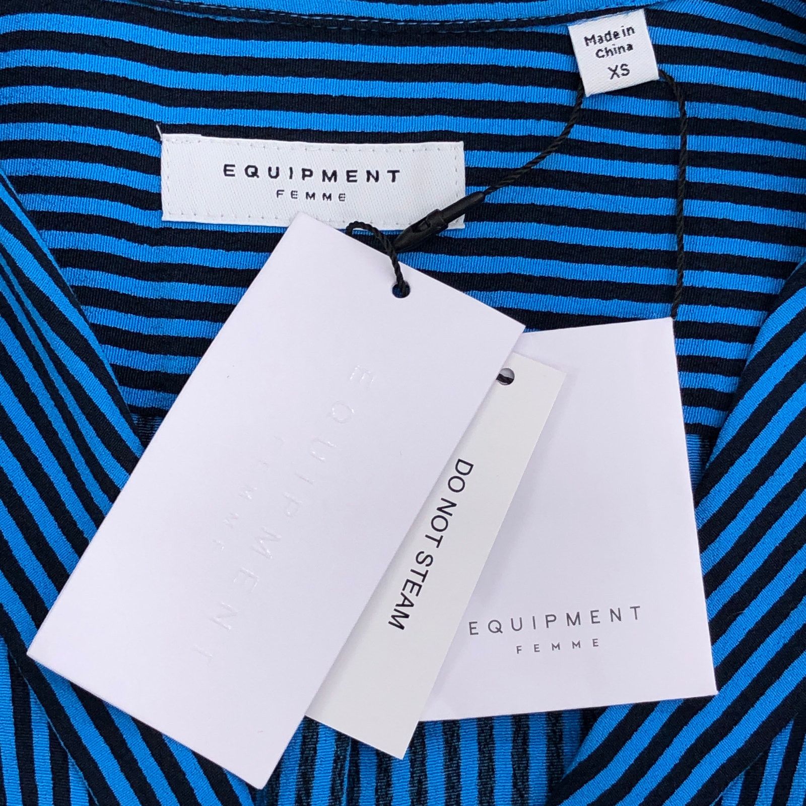 Equipment Equipment Size XS Shirt Oriana Blouse Top Striped $280 NEW Size XS / US 0-2 / IT 36-38 - 12 Thumbnail