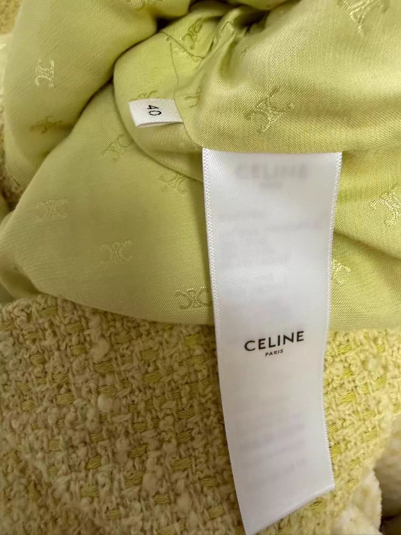 Celine Celine Classic Tweed Jacket 40 99 New Size S / US 4 / IT 40 - 4 Thumbnail