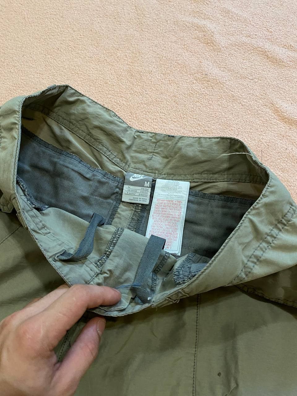 Nike Y2K logo shorts Nike Vintage Size US 32 / EU 48 - 4 Thumbnail