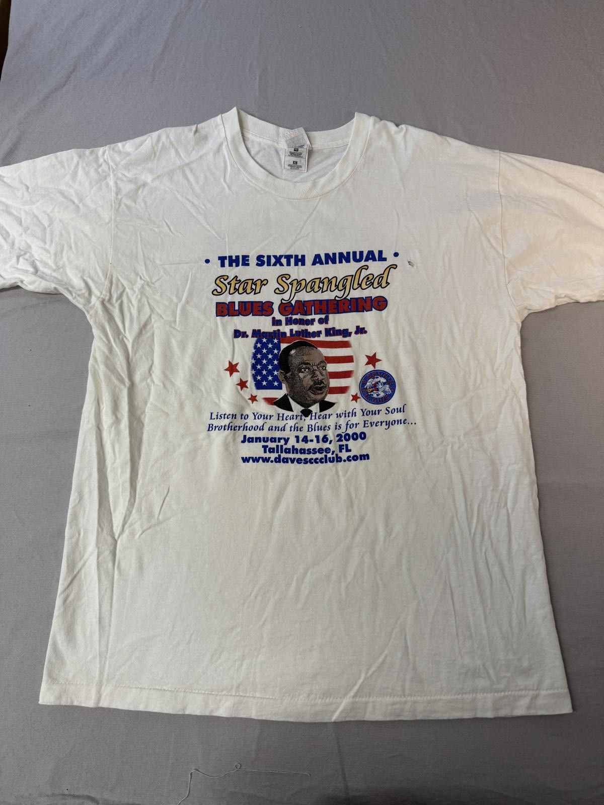 Fruit Of The Loom Daves CC Blues Club Shirt Blues Gathering MLK Tallahassee XL Size US XL / EU 56 / 4 - 1 Thumbnail