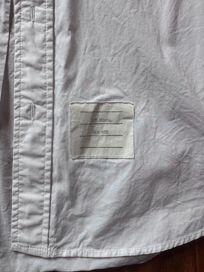 Thom Browne Thom Browne Double-breasted Shangfu silk shirt Size US S / EU 44-46 / 1 - 2 Thumbnail