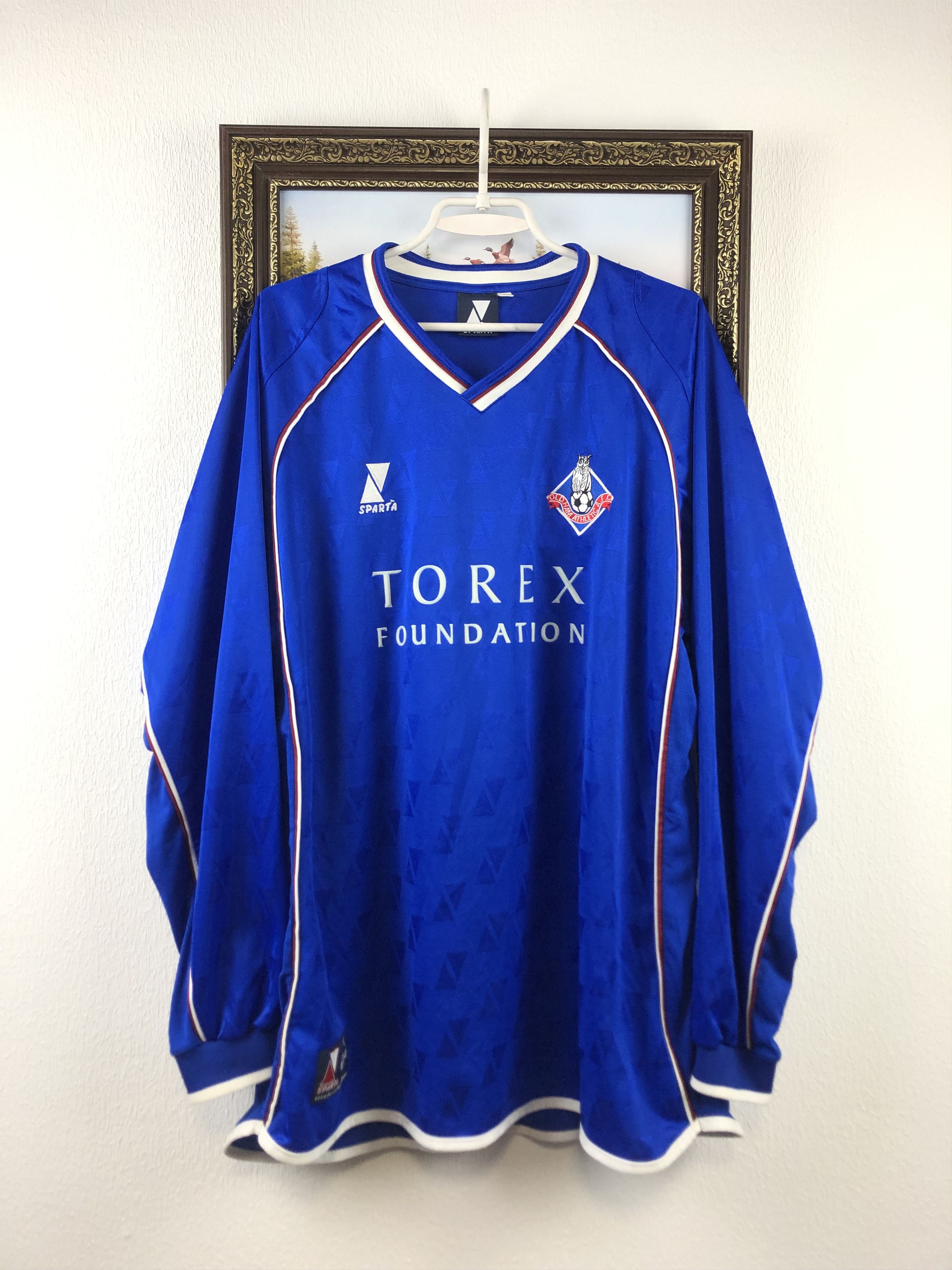 Vintage Oldham Athletic football shirt Soccer Jersey Long Sleeve Size US XL / EU 56 / 4 - 1 Thumbnail