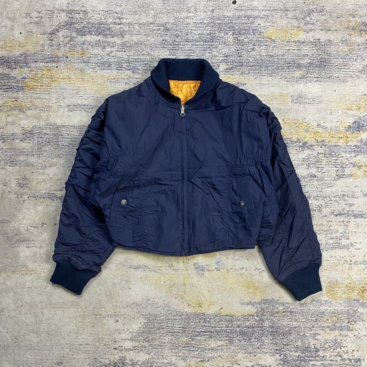 Issey Miyake Vintage 90s issey miyake reversible bomber jacket Size US M / EU 48-50 / 2 - 2 Thumbnail