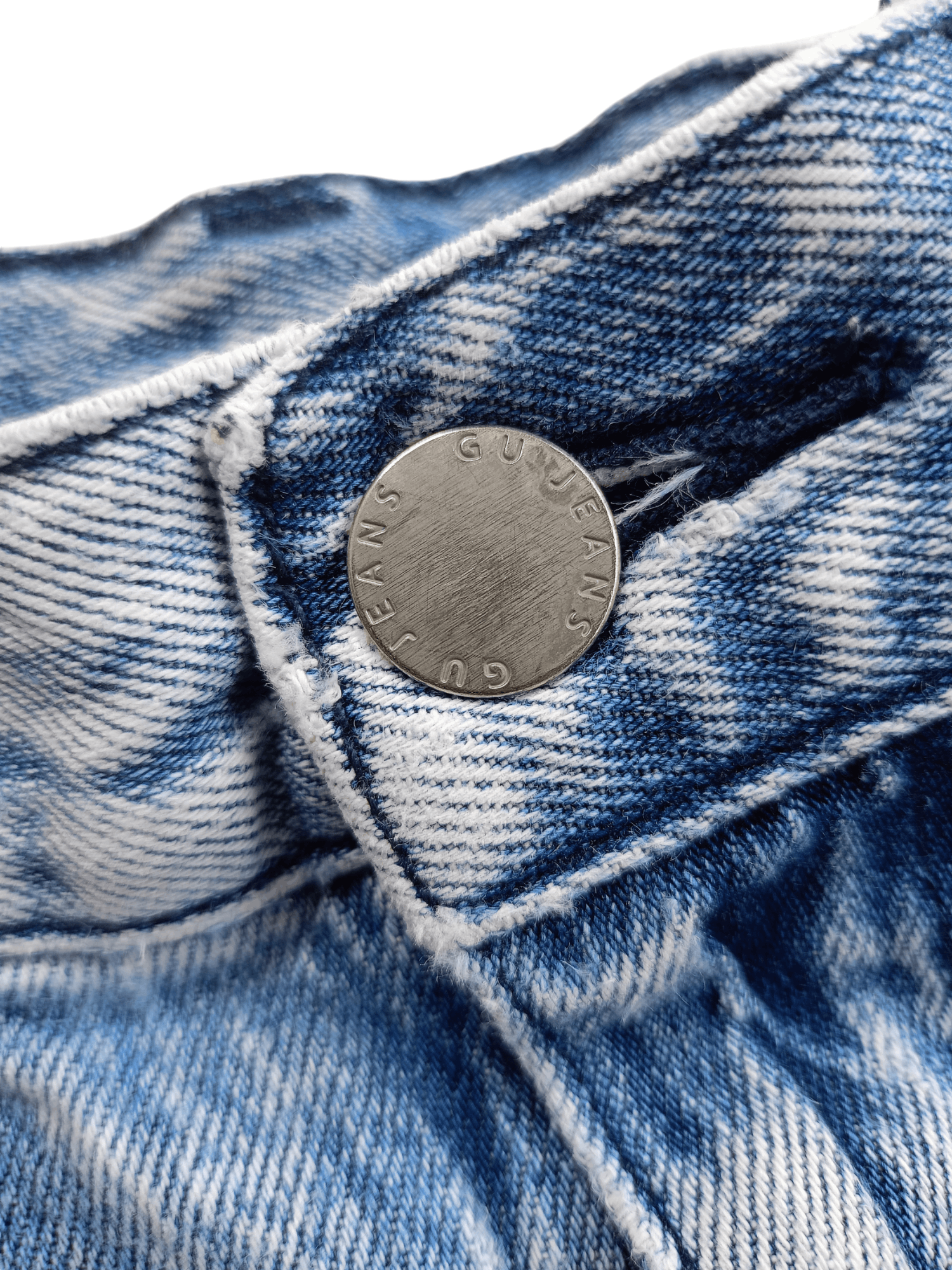GU × Vintage GU Jeans Tapered Vintage Streetwear Denim Size 26" / US 2 / IT 38 - 10 Thumbnail