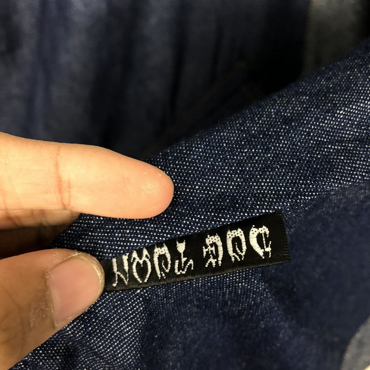 Dogtown 🔥VINTAGE DENIM ZIPPER JACKET DOGTOWN BACKHIT BIG LOGO DESIG Size US M / EU 48-50 / 2 - 21 Thumbnail