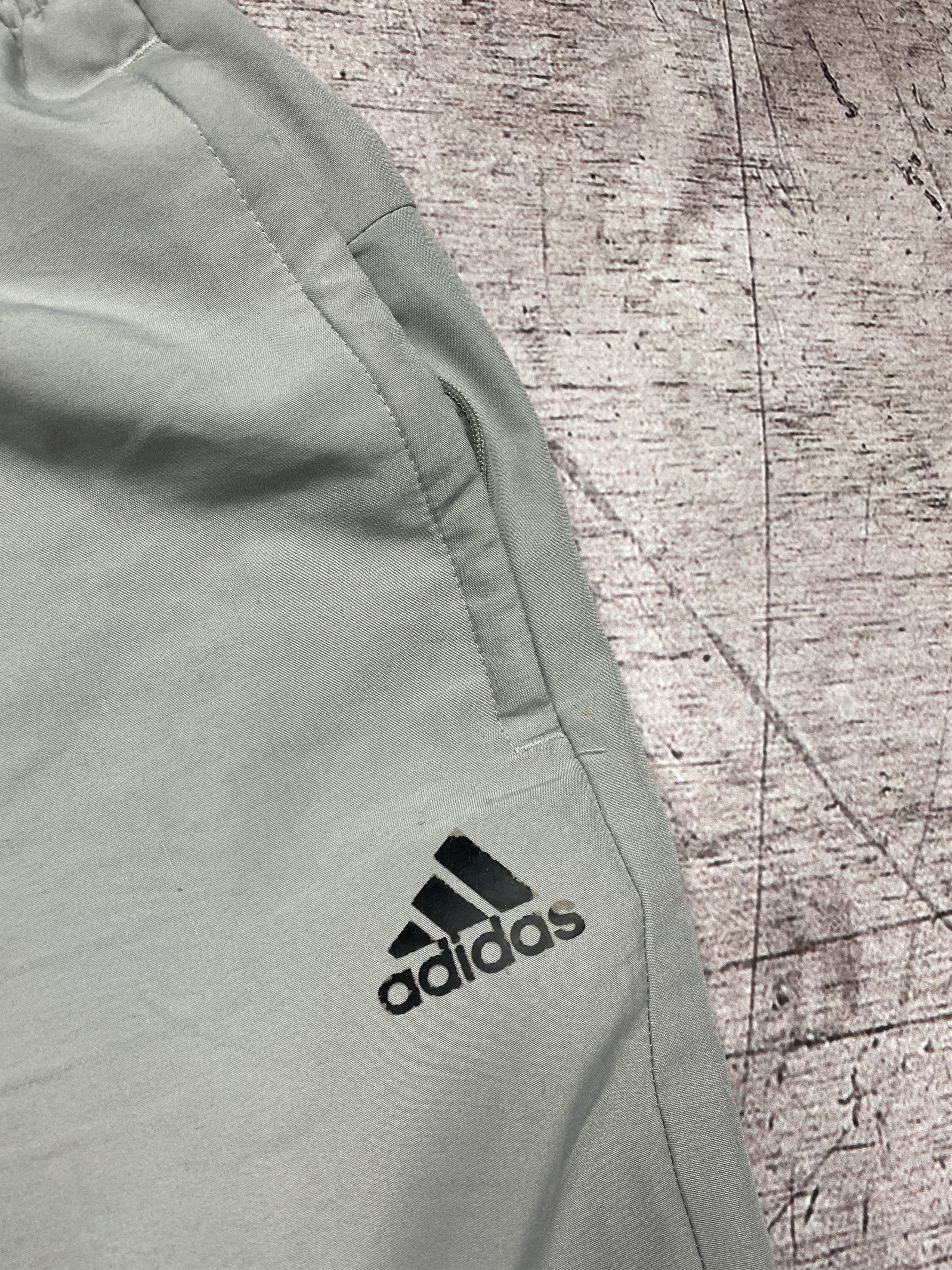Adidas × Vintage Adidas Vintage Mens Nylon Track Pants Y2K Size US 34 / EU 50 - 3 Thumbnail