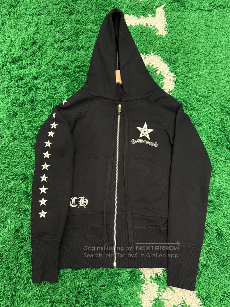 Chrome Hearts CHROME HEARTS Size M Black limited pentagram zipper jacket Size US M / EU 48-50 / 2 - 1 Thumbnail