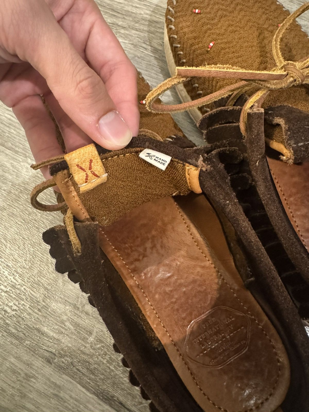 Visvim Visvim Maliseet Mesh Shaman-Folk Size US 10.5 / EU 43-44 - 6 Thumbnail