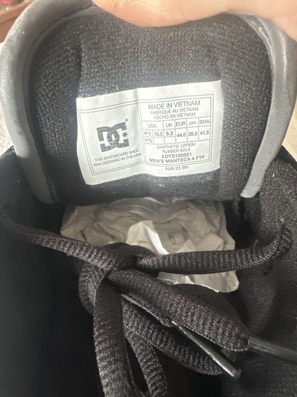 DC × Fuck The Population × G59 Records FTP x DC Manteca 4 Size US 10.5 / EU 43-44 - 7 Thumbnail