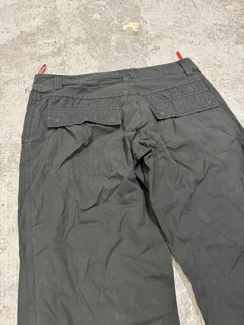 Prada × Vintage 2000s Prada Linea Rossa Black Soft Pants Size US 30 / EU 46 - 6 Thumbnail