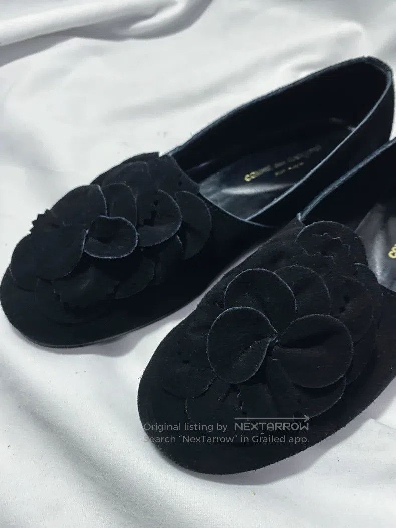 Other Comme des Garcons Flower flat shoes with bean shoes Size US 7.5 / IT 37.5 - 3 Thumbnail