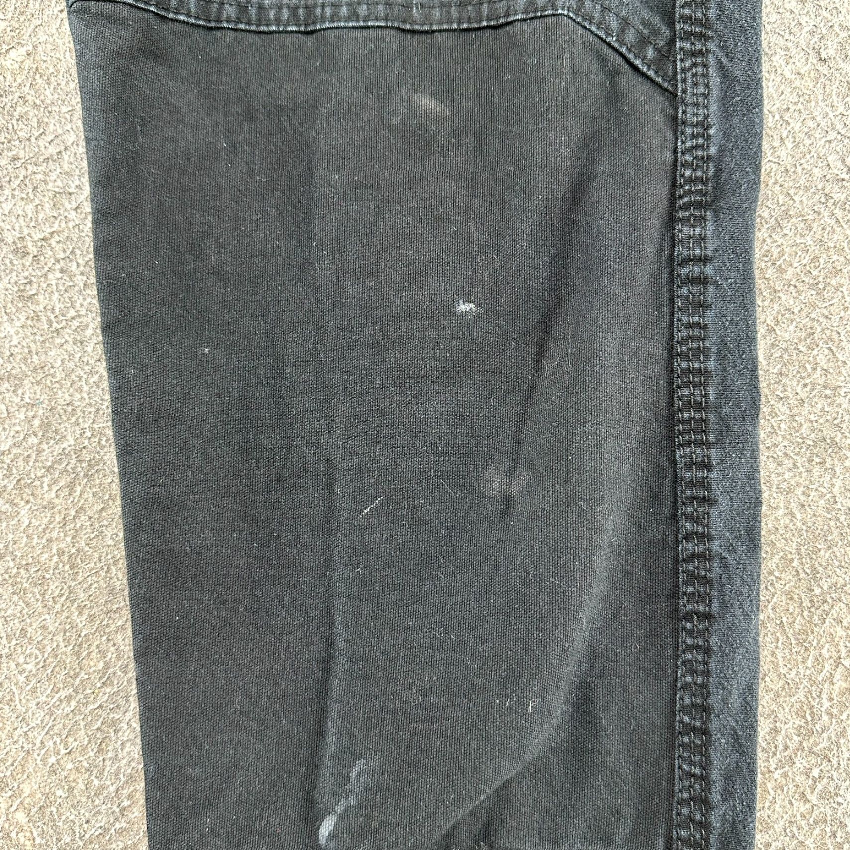 Vintage FXD Pants Mens 30x32 Black Canvas Cargo Straight Workwear Cotton WP-3 Utility Pants Size US 30 / EU 46 - 6 Thumbnail