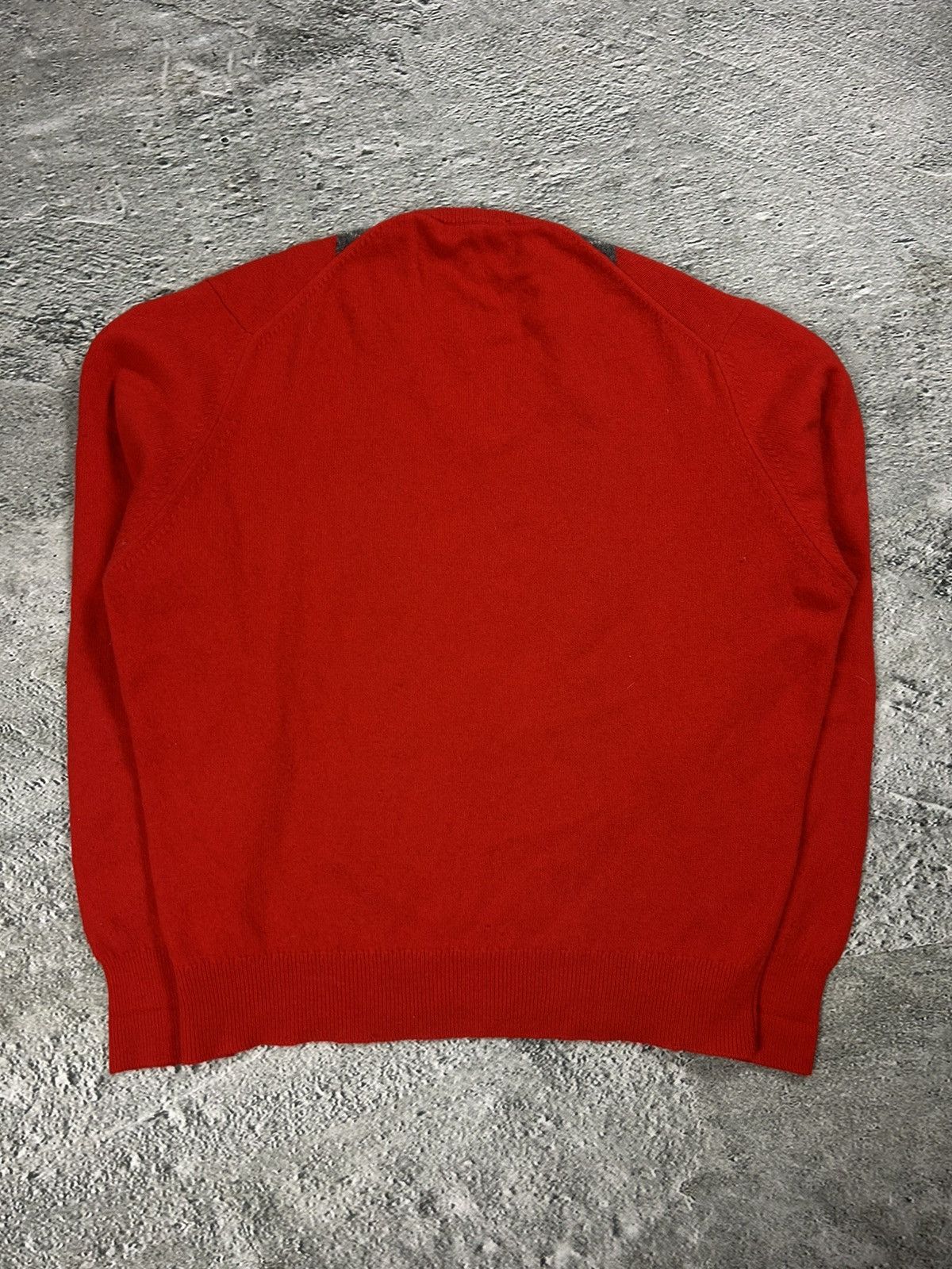 Burberry Burberrys vintage red sweater wool Size US M / EU 48-50 / 2 - 6 Thumbnail