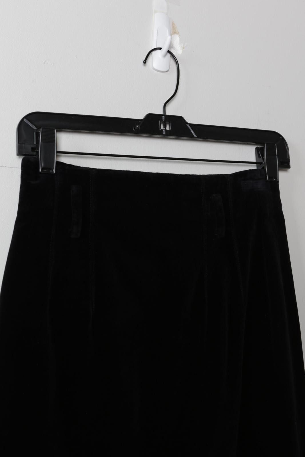 Other 80's Jean Paul Gaultier pour Bogy's Velour Skirt Size 28" / US 6 / IT 42 - 3 Thumbnail