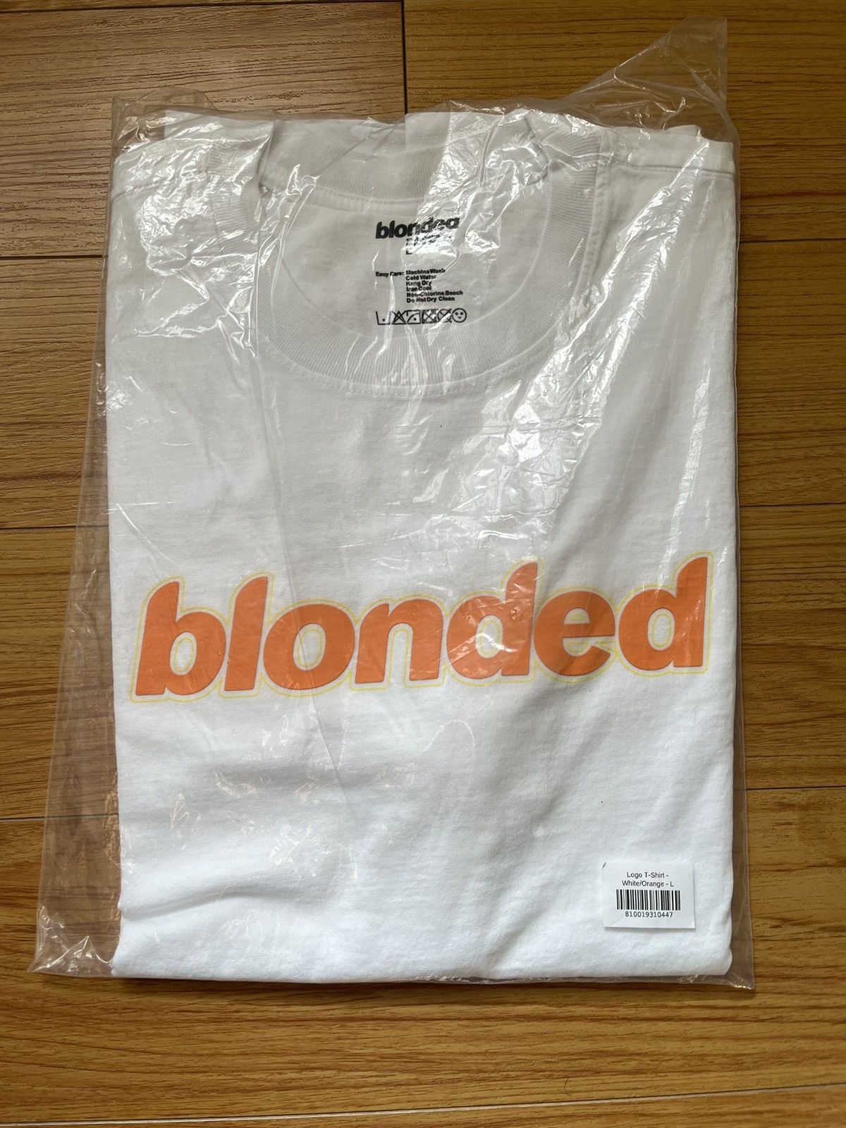 Frank Ocean Frank Ocean Blonded Logo Orange T-shirt Large Size US L / EU 52-54 / 3 - 1 Thumbnail