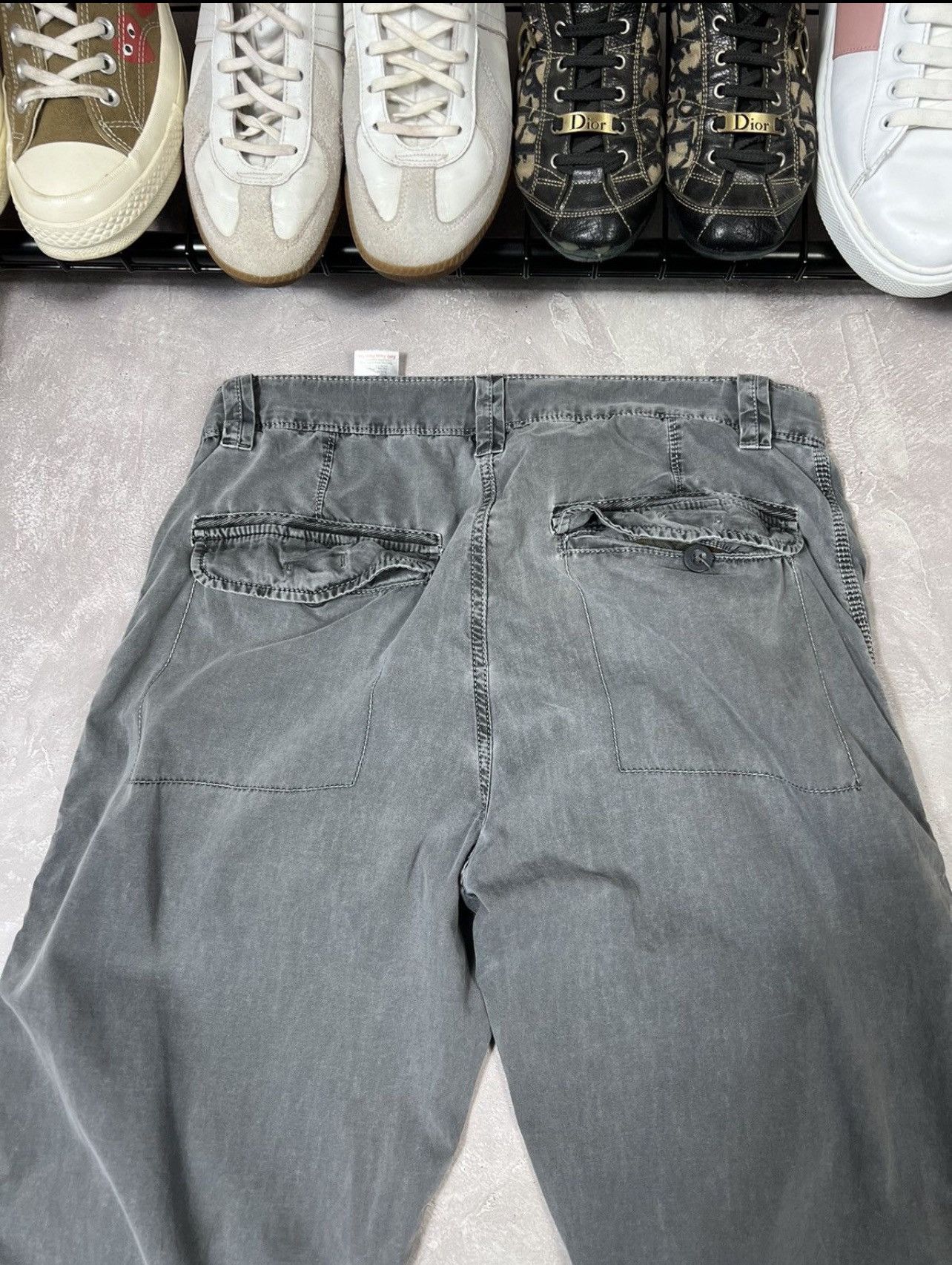 Vintage Vintage Maharishi Style Washed Effect Baggy Pants Size US 34 / EU 50 - 7 Thumbnail