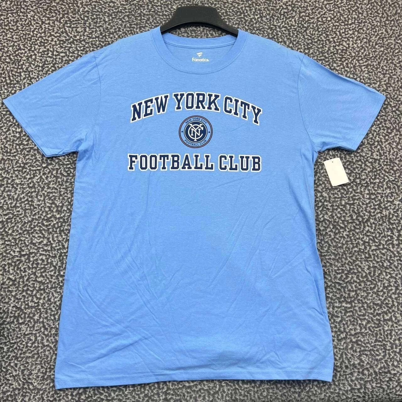 Other New York City FC Shirt Men L Short Sleeve Crew Neck Cotton Size US L / EU 52-54 / 3 - 1 Thumbnail