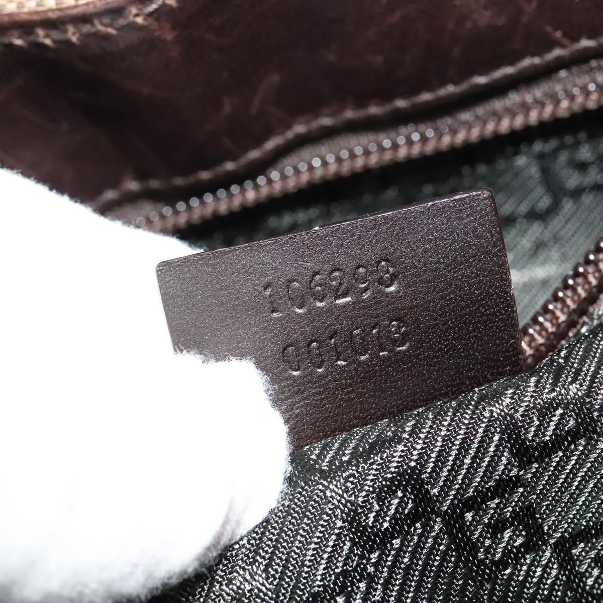 Gucci GUCCI Shoulder Bag Canvas Beige Silver Size ONE SIZE - 21 Thumbnail