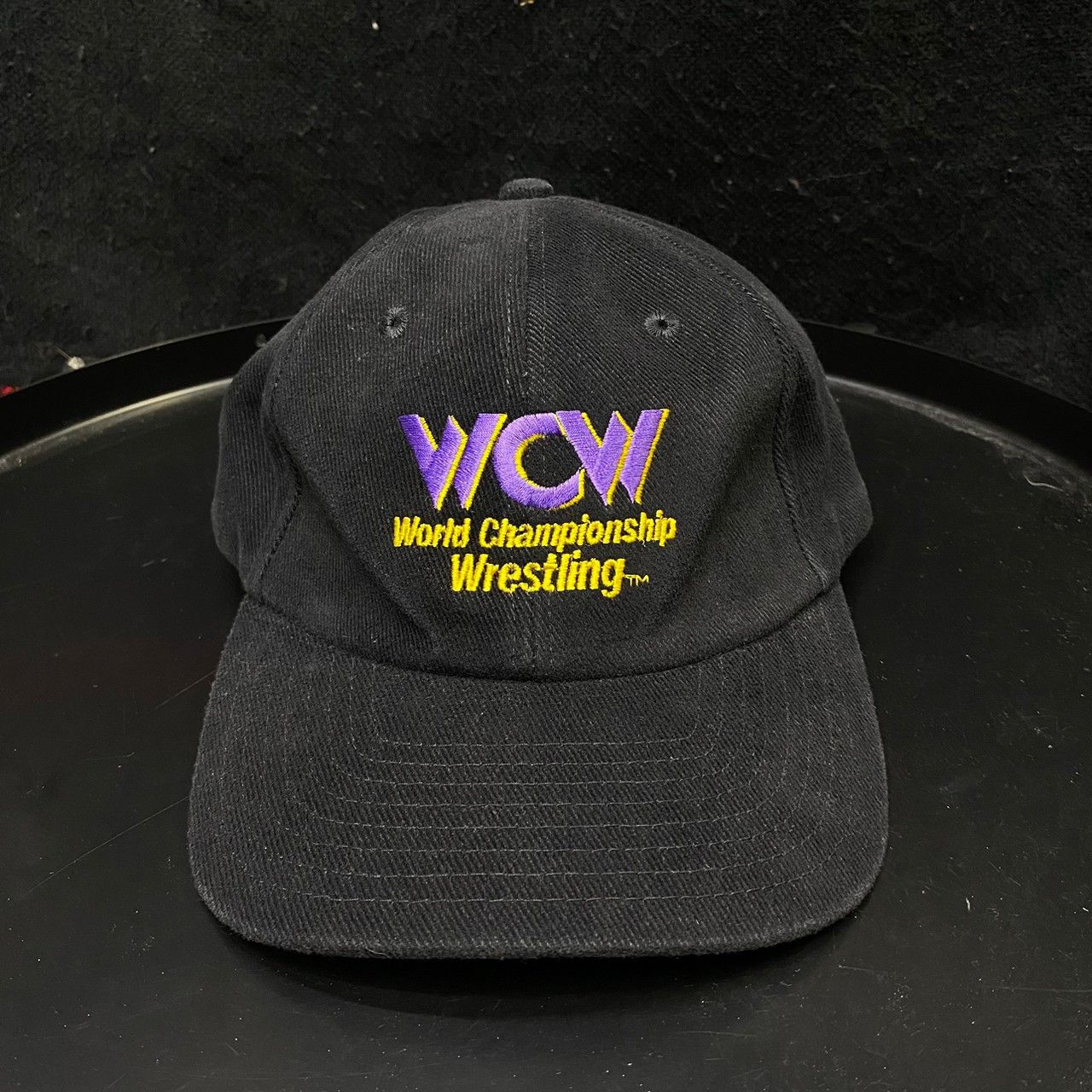 Casquette Vintage 1990s Aitkin Open Wrestling Tourney USA Flag - Neuf Sans étiquette, Style Rétro !