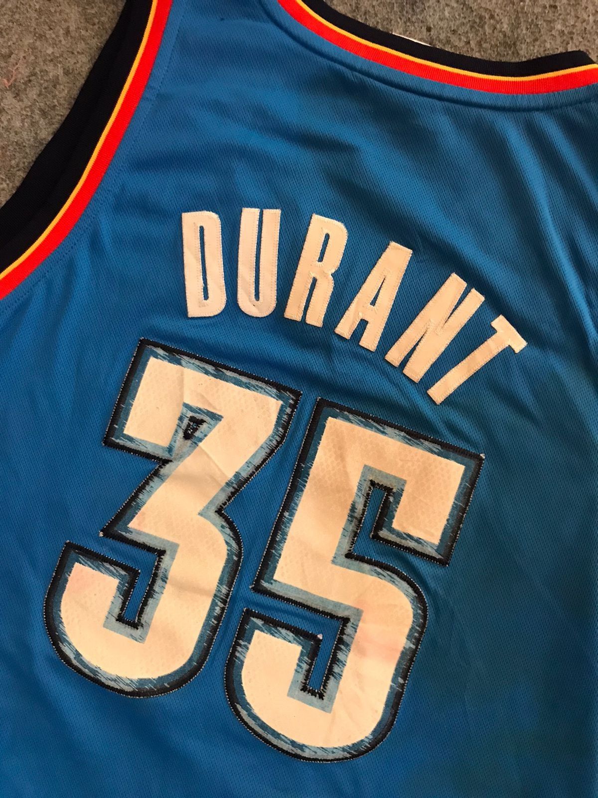 Adidas JERSEY NBA OKLAHOMA CITY ADIDAS KEVIN DURANT VINTAGE Size US XL / EU 56 / 4 - 6 Thumbnail