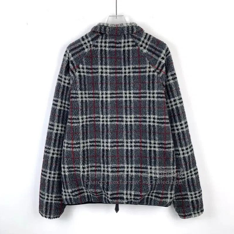 Burberry Burberry Women's XS Black Gray Cotton Jacket. Size XS / US 0-2 / IT 36-38 - 2 Thumbnail