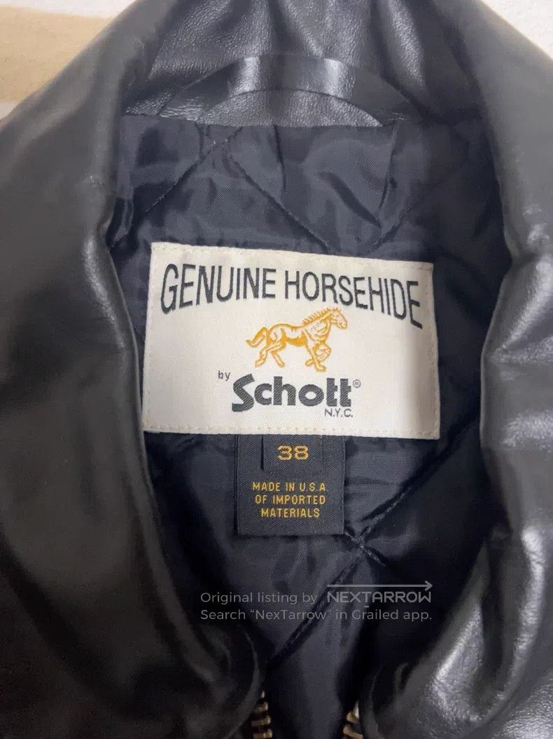 Schott Schott 689H Horseskin Jacket Size US L / EU 52-54 / 3 - 7 Thumbnail