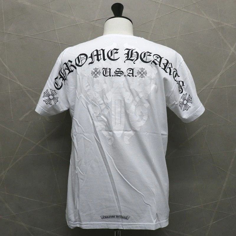 Chrome Hearts Chrome Hearts Dagger Print T-Shirt Size US L / EU 52-54 / 3 - 1 Thumbnail