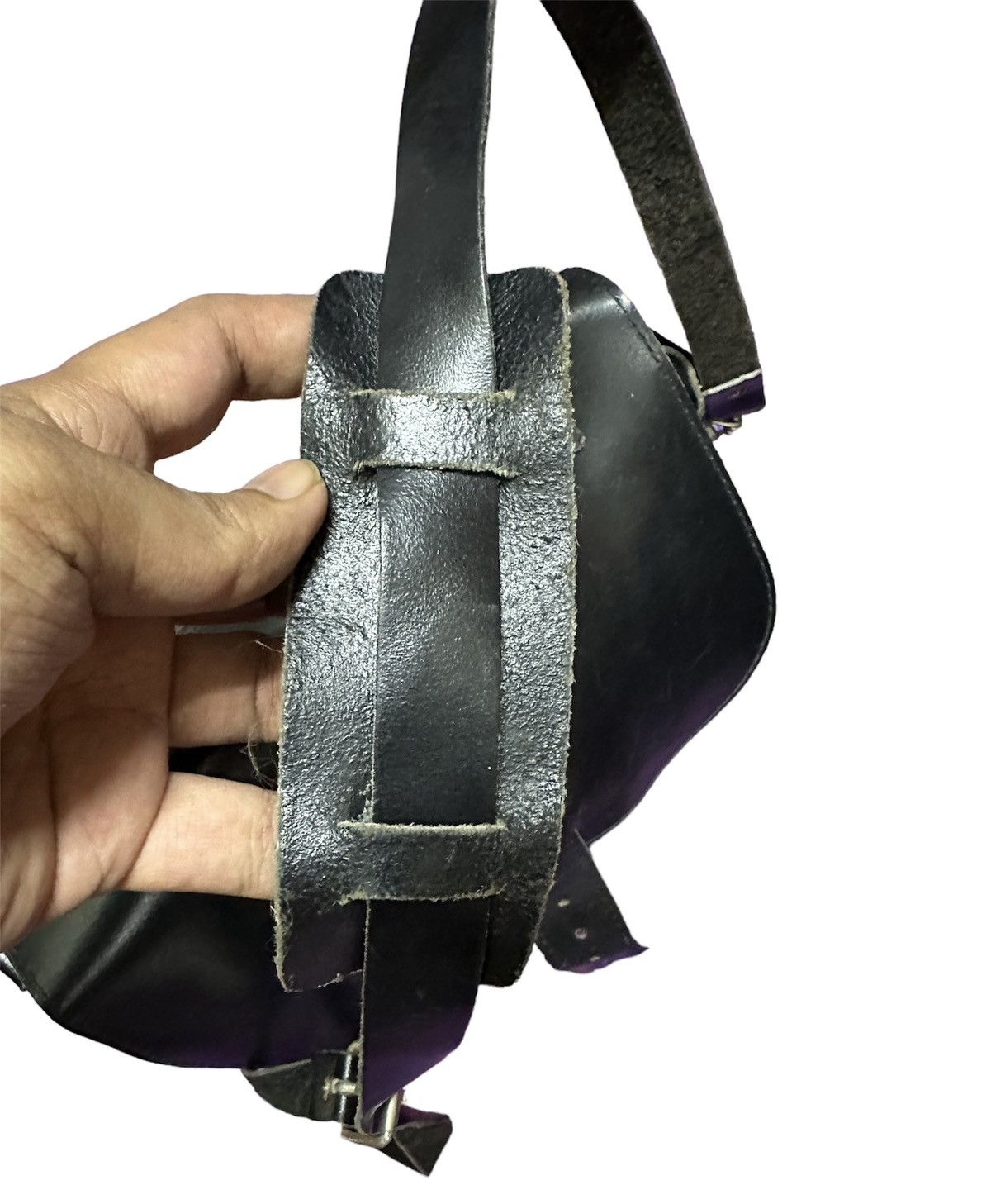 Genuine Leather Messanger leather bag Size ONE SIZE - 5 Thumbnail