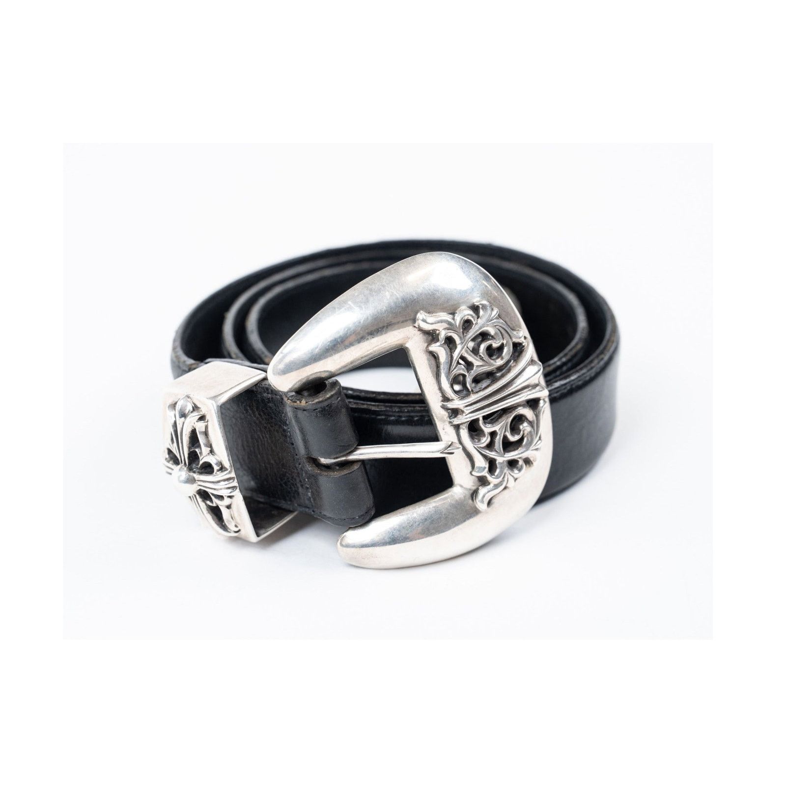 Chrome Hearts Silver Vine Floral Three-Piece Belt Size 32 - 1 Thumbnail