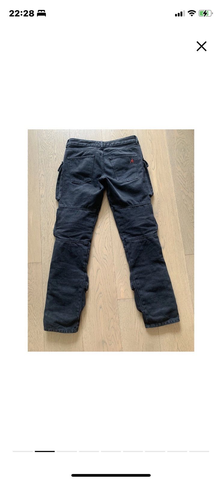 The Attico The Attico Essie cargo trousers size 28 Size 28" / US 6 / IT 42 - 2 Thumbnail