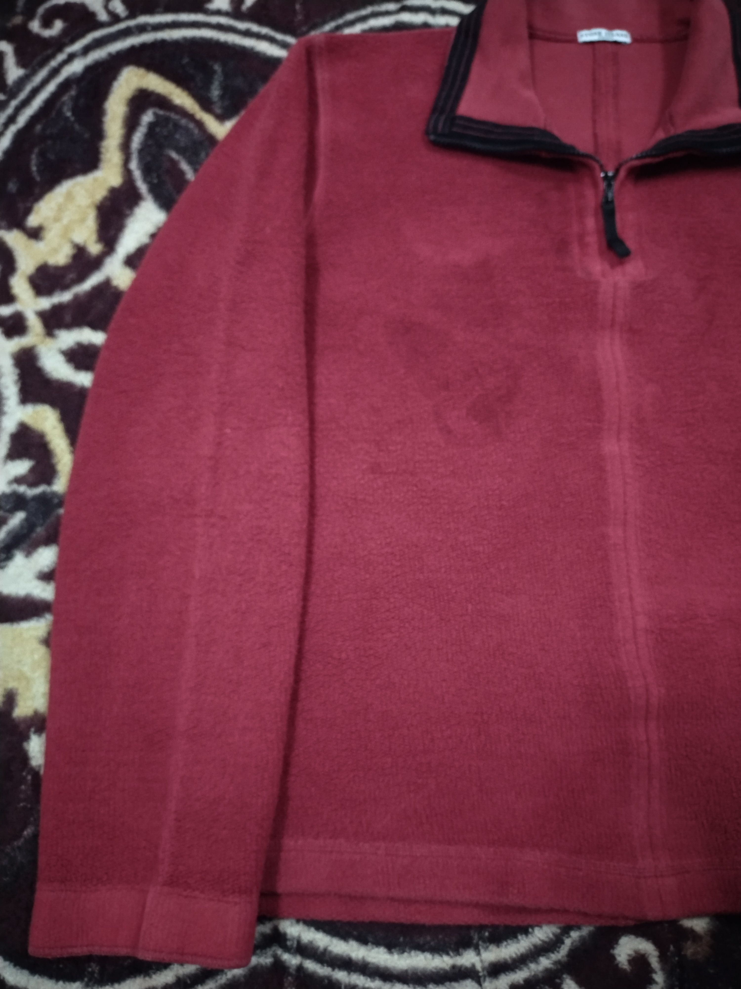 Stone Island Vintage 90's Stone Island Half Zipper Lampo Sweatshirt Size US S / EU 44-46 / 1 - 6 Thumbnail