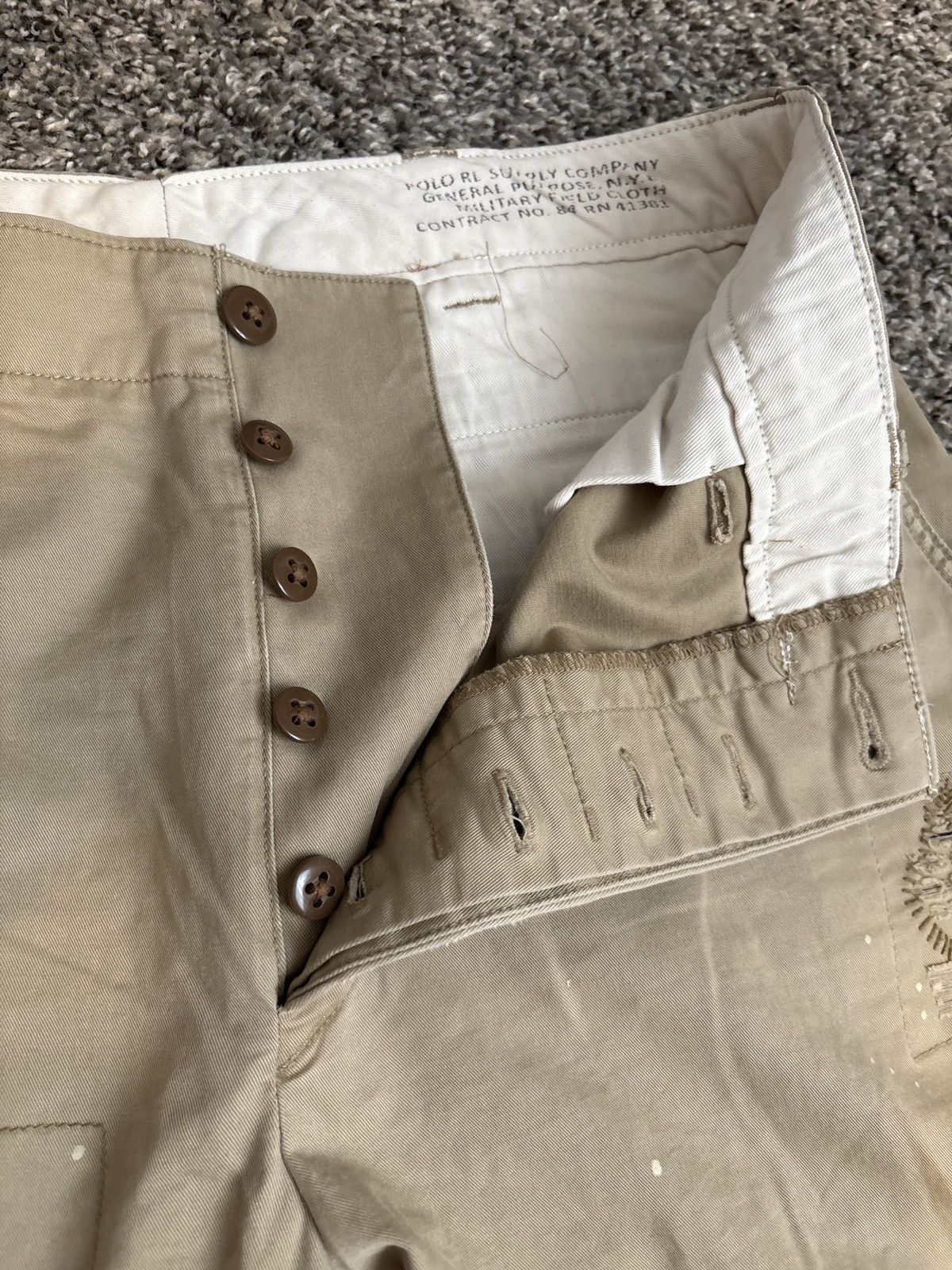 Polo Ralph Lauren Polo Ralph Repaired Chinos Size US 33 - 5 Thumbnail