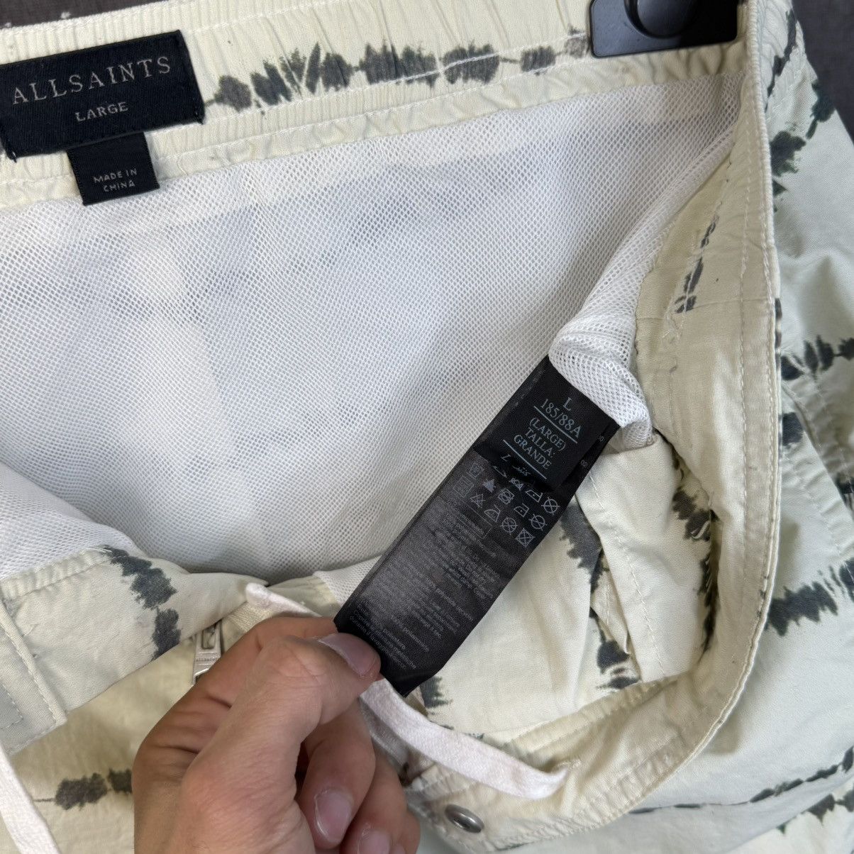 Allsaints Allsaints Set Short sleeve shirt + swim shorts Japan style Size US L / EU 52-54 / 3 - 10 Thumbnail