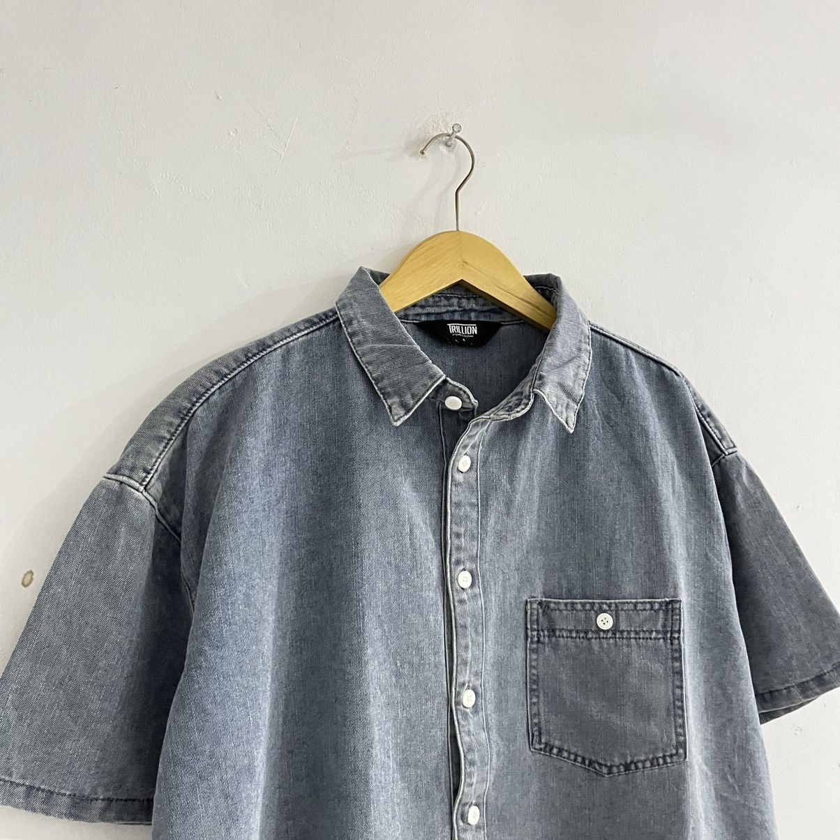 Japanese Brand Trillion - Cityboy oversized shirt Size US M / EU 48-50 / 2 - 3 Thumbnail