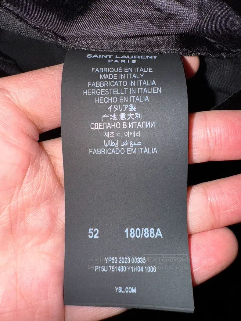Saint Laurent Paris Saint Laurent Paris Velvet Smoking Trousers Size US 36 / EU 52 - 5 Thumbnail