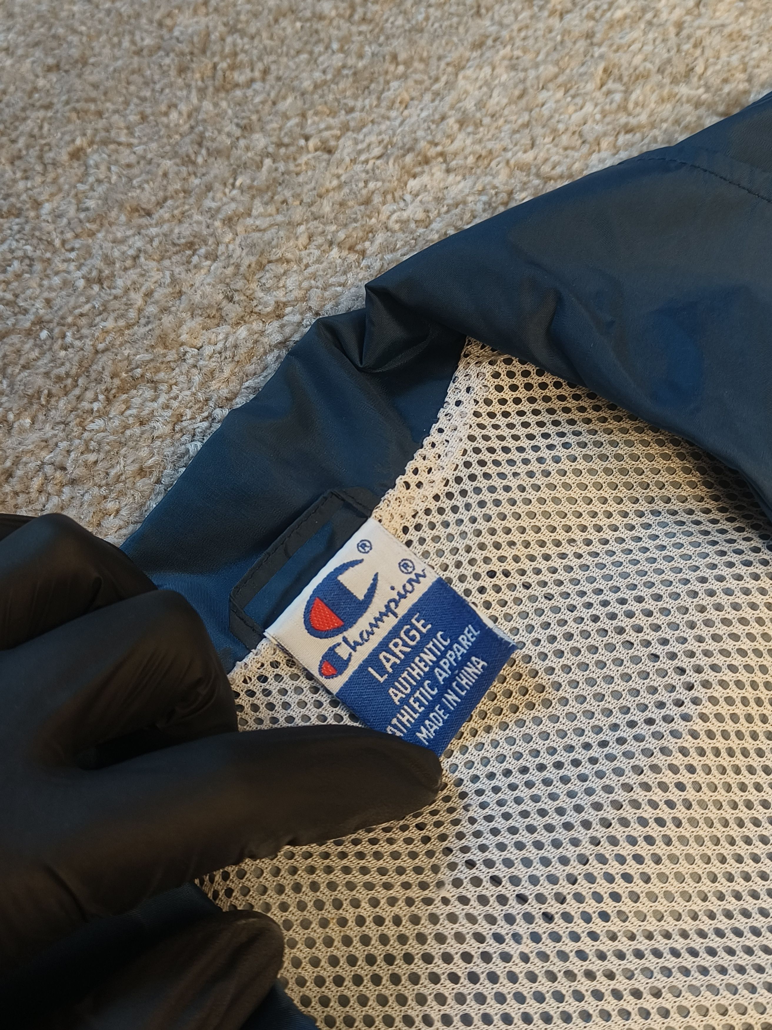 Champion × Vintage Champion U.S.A. 90s Sport Coach Jacket Size US L / EU 52-54 / 3 - 5 Thumbnail