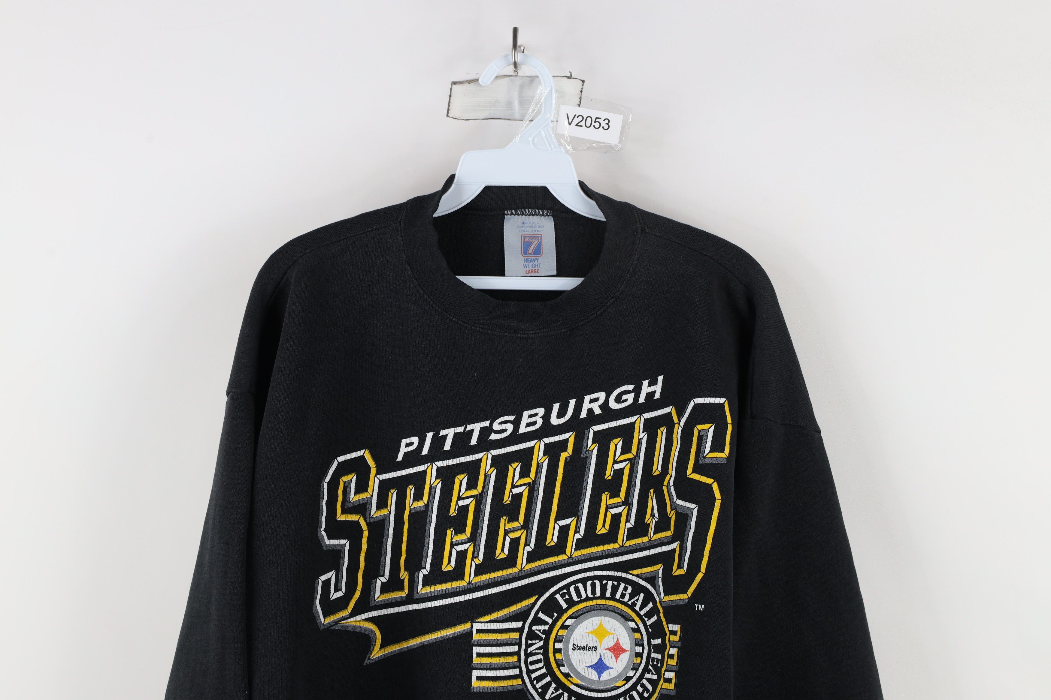 Vintage Vintage 80s 90s Pittsburgh Steelers Football Sweatshirt USA Size US L / EU 52-54 / 3 - 2 Thumbnail