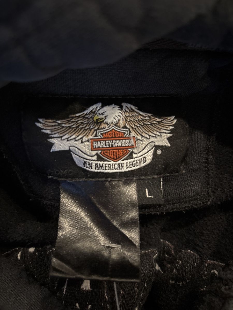 Harley Davidson Vintage harley davidson skull hoodie size large Size US L / EU 52-54 / 3 - 5 Thumbnail